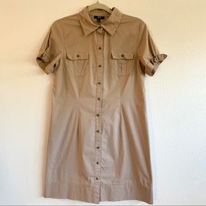 AGB Stretch Shirt Dress